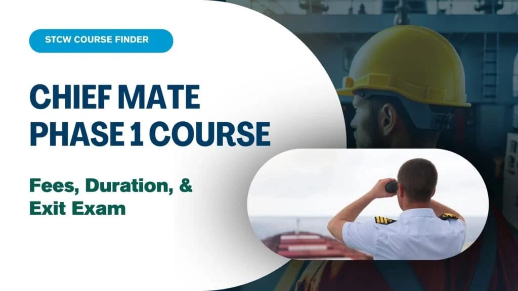 Chief Mate Phase I Competency Course