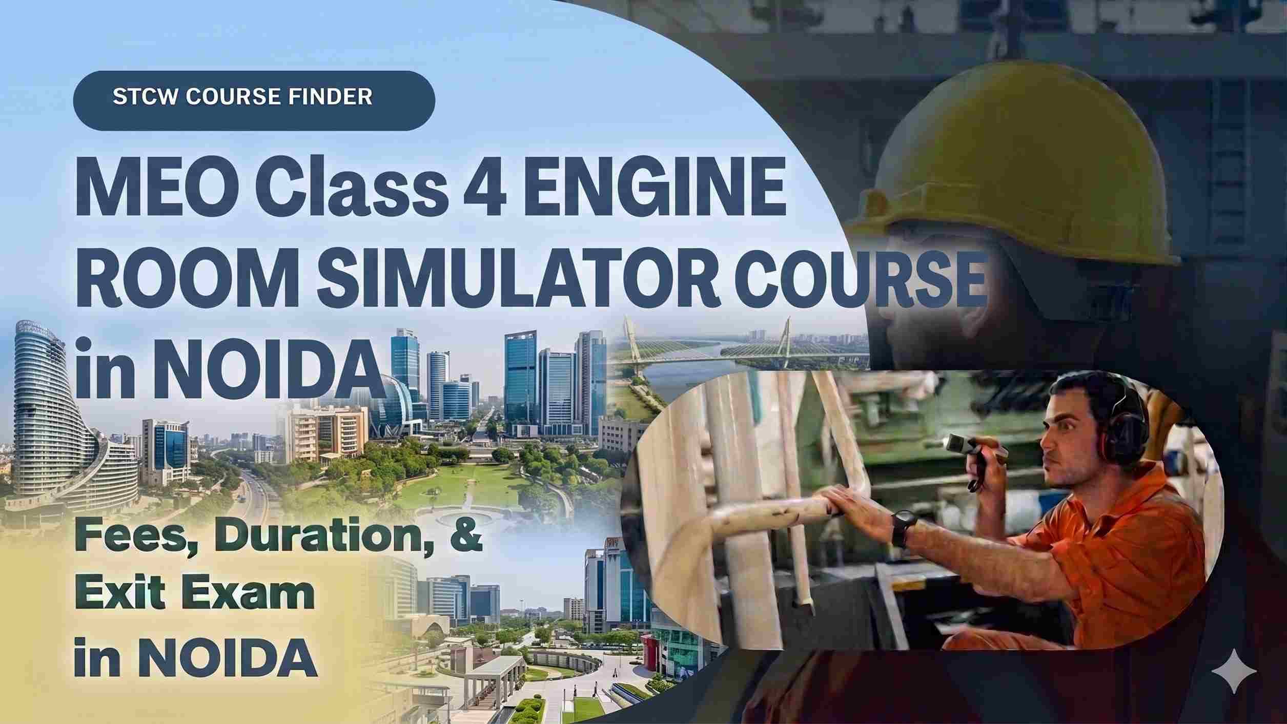Engine Room Simulator Course for MEO Class 4 in Noida