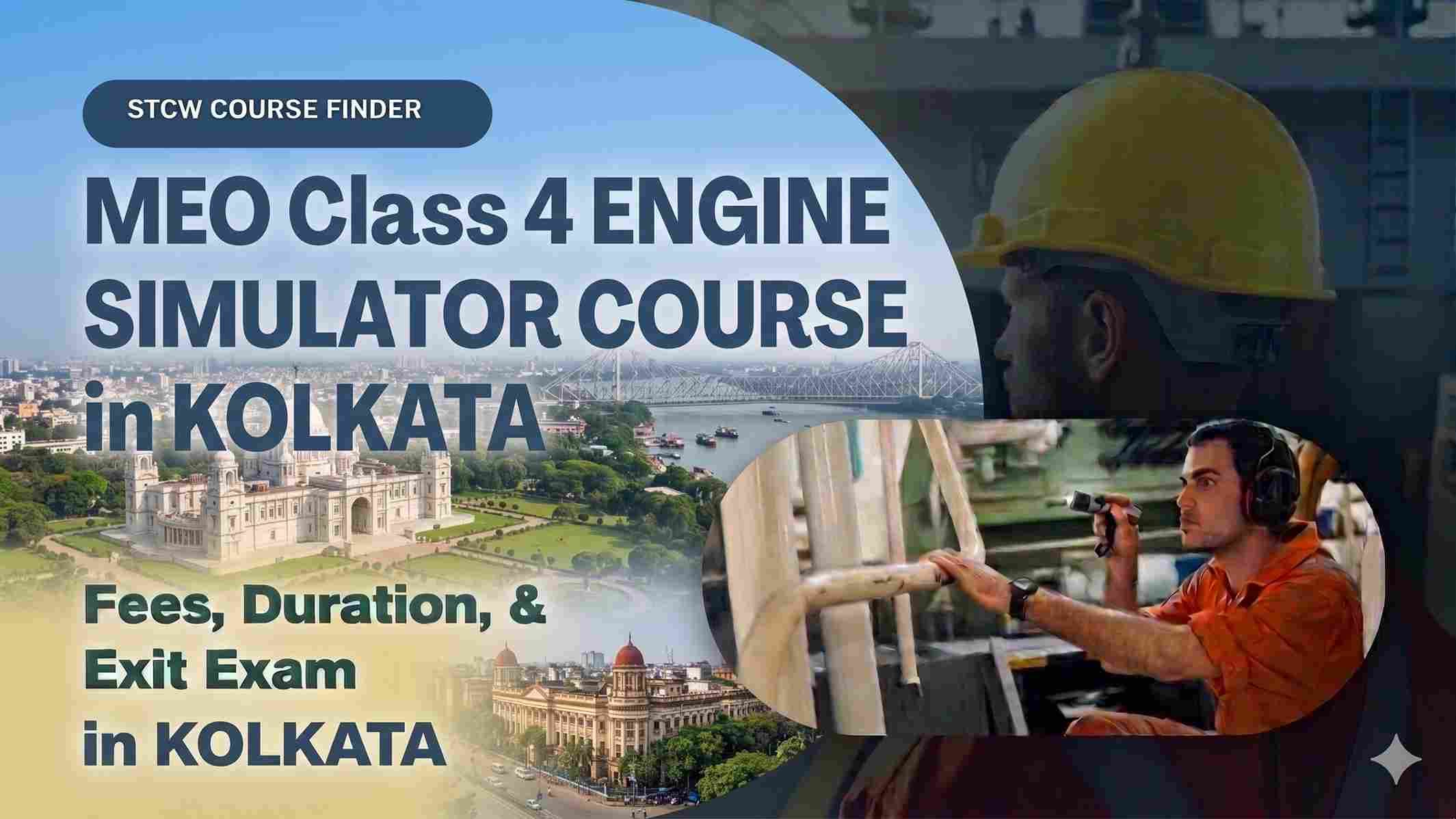 MEO Class 4 Engine Room Simulator Course in Kolkata