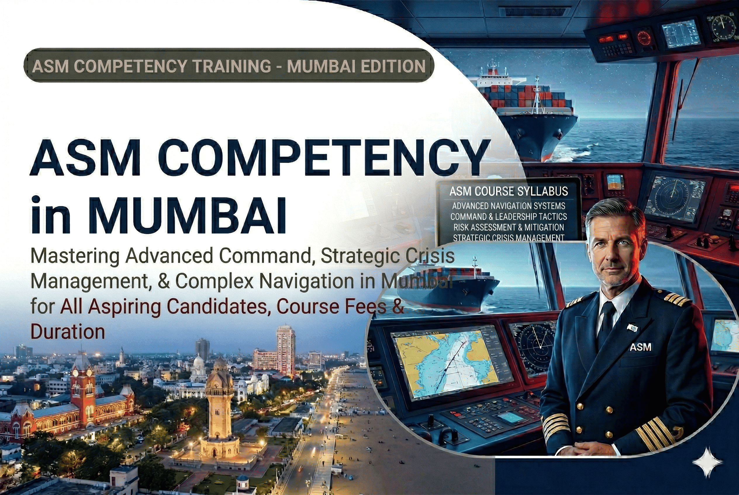 Master FG Advanced Shipboard Management (ASM) Competency Course in Mumbai