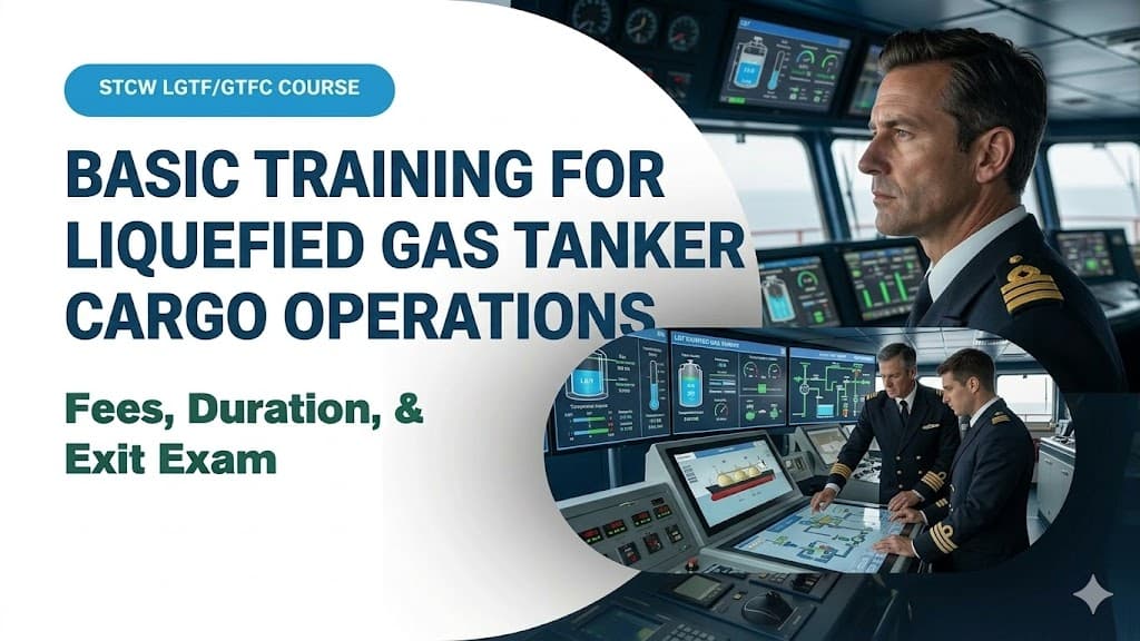 Basic Training for Liquefied Gas Tanker Cargo Operations (LGTF/GTFC)