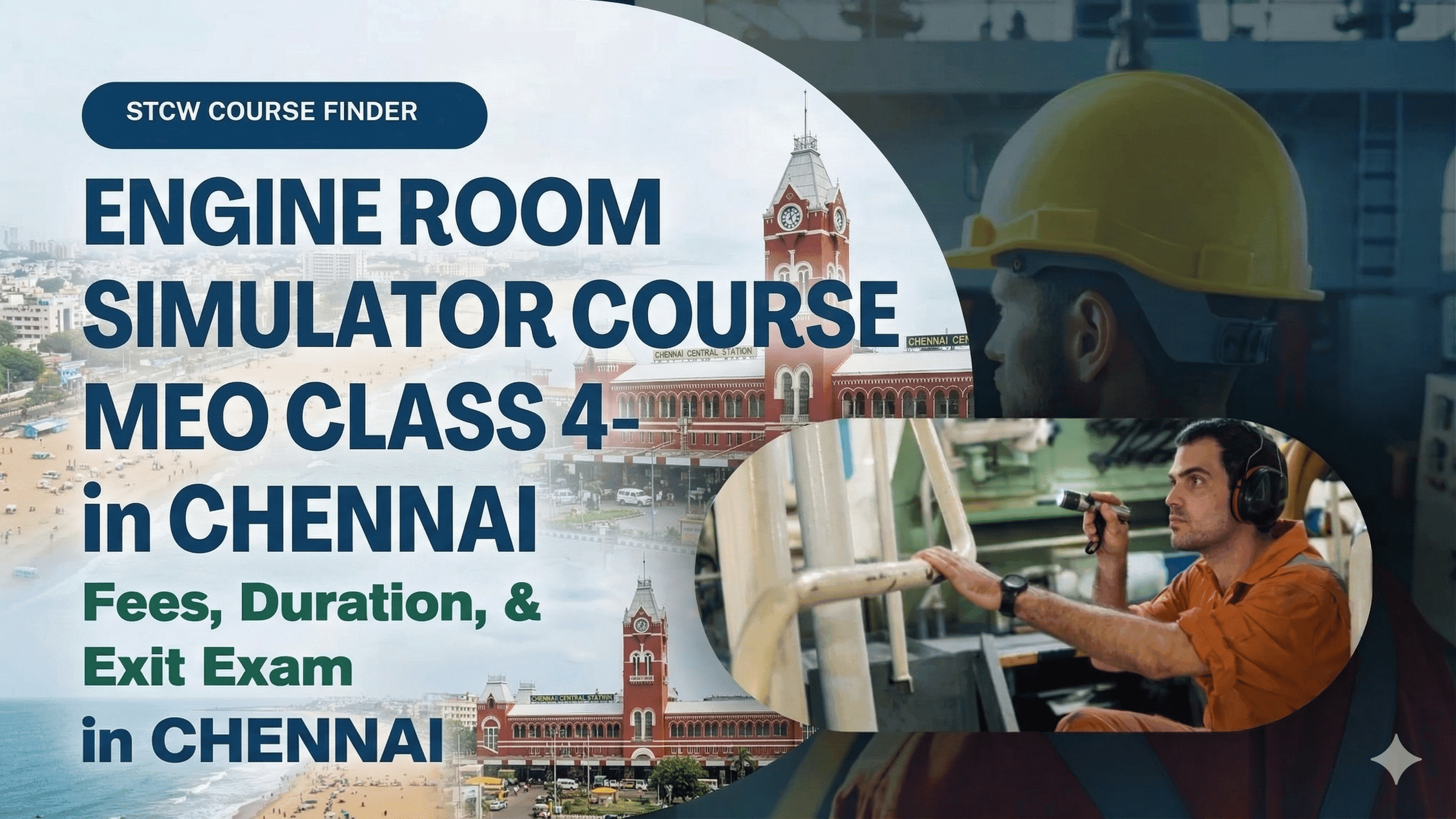 Engine Room Simulator Course for MEO Class 4 in Chennai