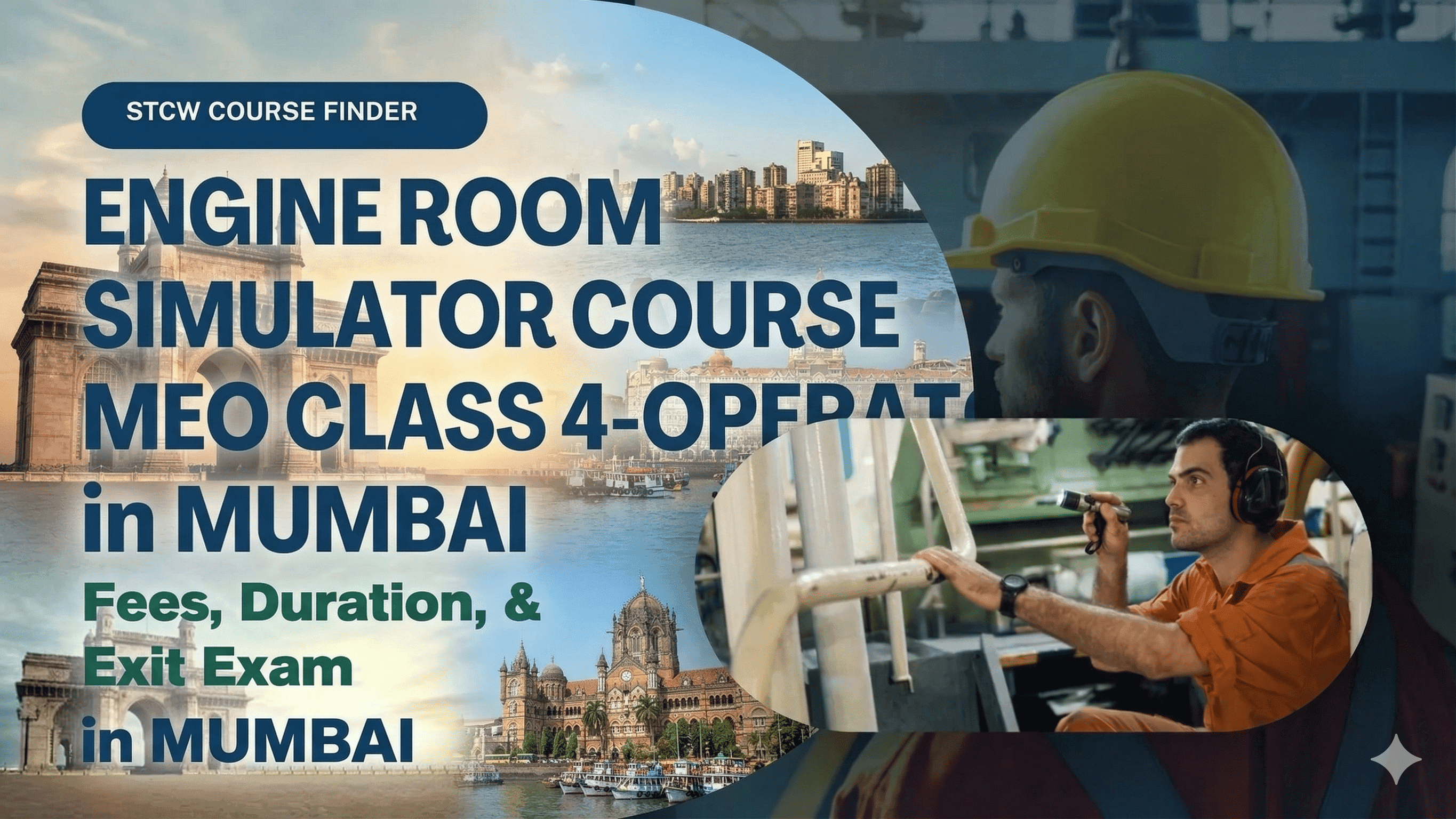 Engine Room Simulator Course for MEO Class 4 in Mumbai