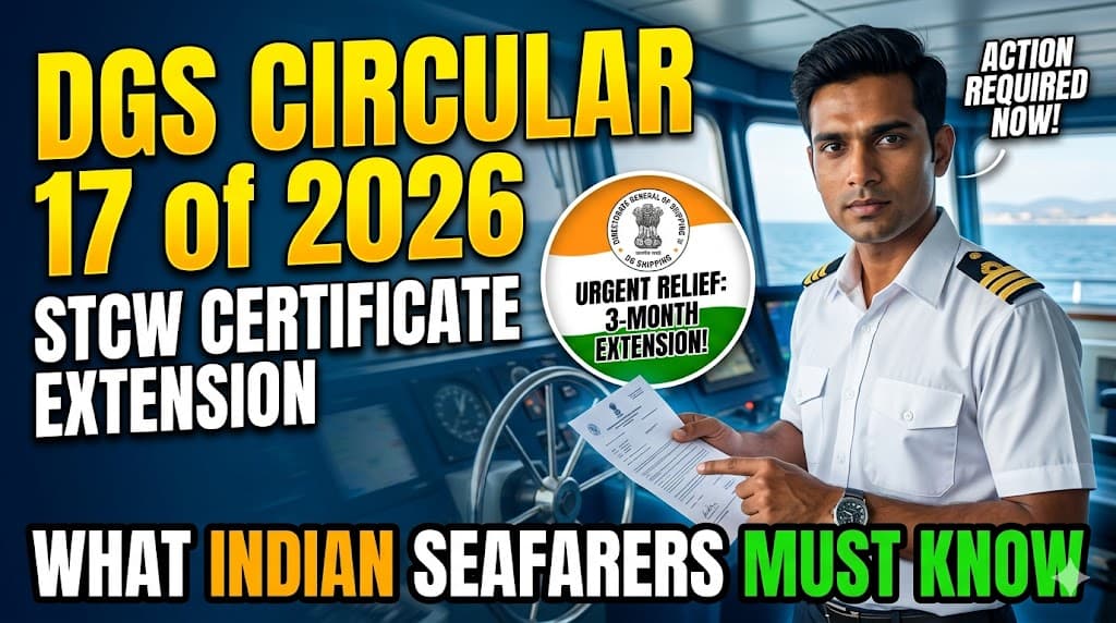 STCW Certificate Expiry Extension