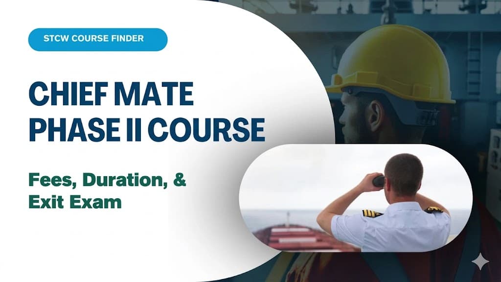 Chief Mate Phase II Competency Course
